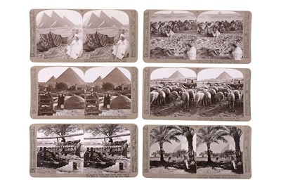 Lot 107 - Realistic Travels, Egypt, Complete Stereo Card Set