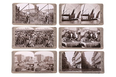 Lot 107 - Realistic Travels, Egypt, Complete Stereo Card Set
