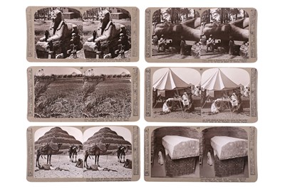 Lot 107 - Realistic Travels, Egypt, Complete Stereo Card Set