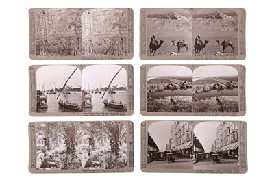 Lot 107 - Realistic Travels, Egypt, Complete Stereo Card Set