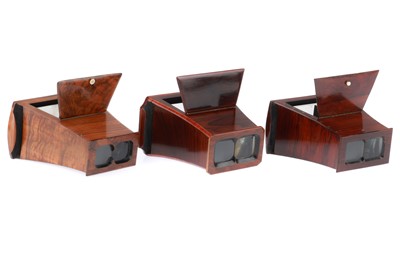 Lot 257 - Collection of 3 good Stereo Viewers