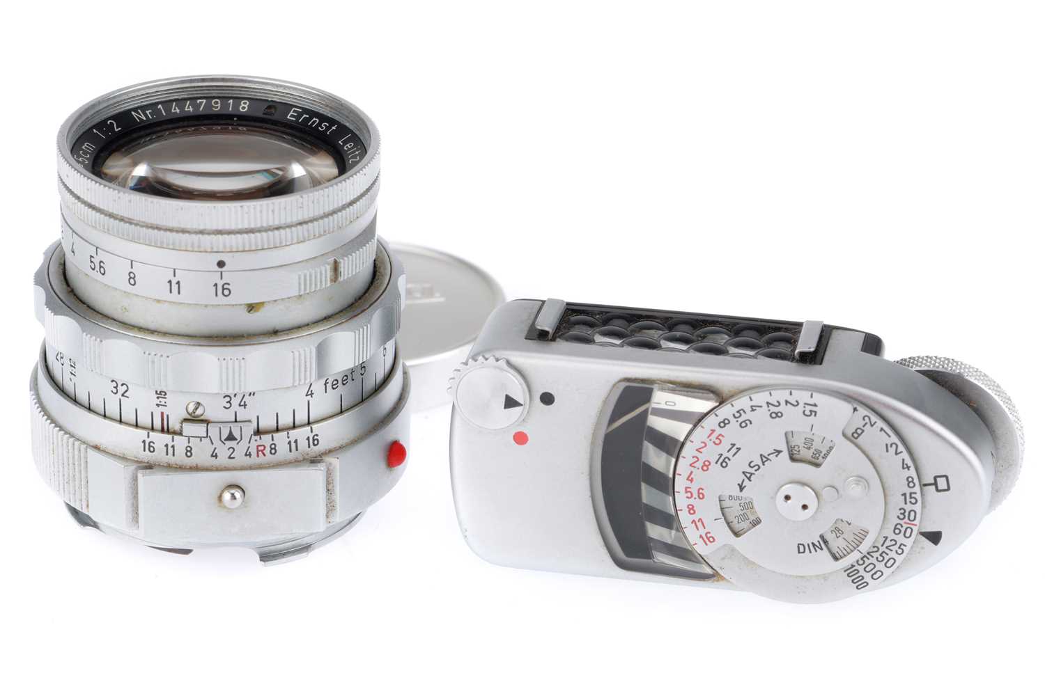 Lot 22 - A Leica Summicron Dual Range f/2 5cm Lens