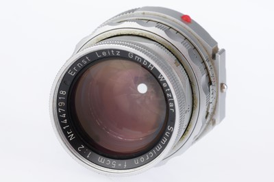 Lot 22 - A Leica Summicron Dual Range f/2 5cm Lens