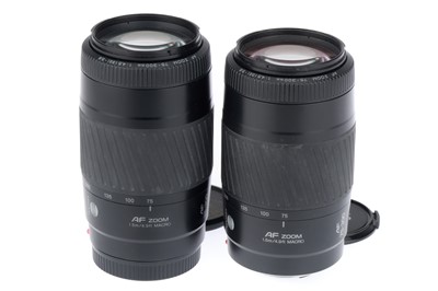 Lot 478 - A Pair of Minolta AF 75-300mm Zoom Lenses