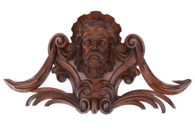 Lot 783 - 19th Century Oak Carved Face