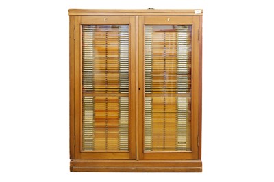 Lot 758 - 19th Century, Sounding Ship Microscope Slide Cabinet