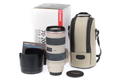 Lot 488 - A Canon EF f/2.8L 70-200mm IS USM Lens