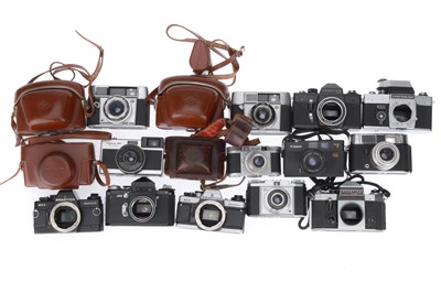 Lot 203 - A Group of 35mm Cameras
