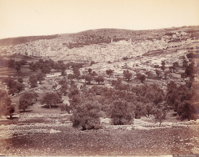 Lot 31 - Bonfils Albumen Prints of Palestine