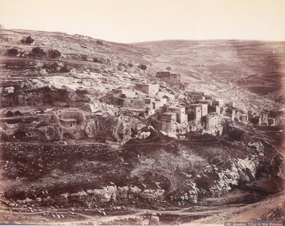 Lot 31 - Bonfils Albumen Prints of Palestine