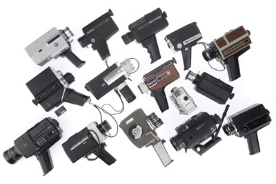 Lot 547 - A Tray of Cine Cameras