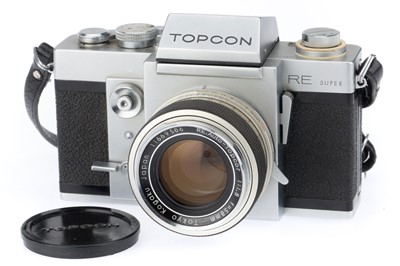 Lot 214 - A Topcon RE Super 35mm SLR Camera