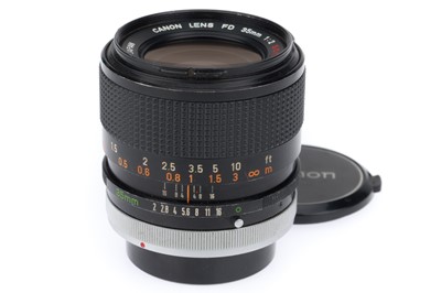 Lot 470 - A Canon FD f/2 35mm S.S.C. Lens