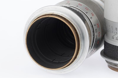 Lot 25 - A Pair of Leitz Wetzlar Elmar f/4 90mm Lenses