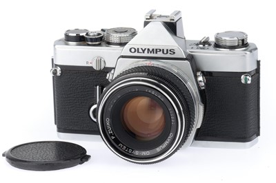 Lot 244 - An Olympus OM-1 35mm SLR Camera