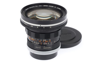 Lot 511 - A Canon FL f/3.5 19mm Lens