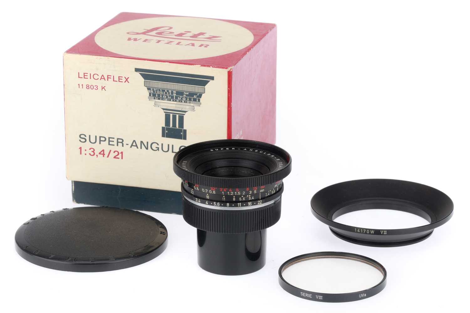 Lot 48 - A Leitz Wetzlar Super-Angulon-R f/3.4 21mm Lens