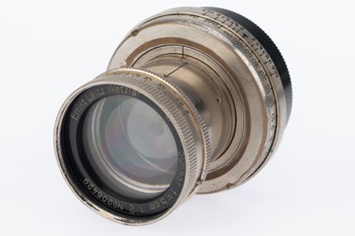 Lot 13 - A Leitz Wetzlar f/2 5cm Summar Collapsible Lens