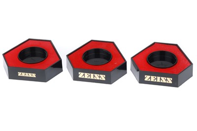 Lot 629 - A Group of Zeiss Lens Display Mounts