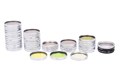 Lot 95 - An Extensive Selection of Leitz Wetzlar / Leica E39 Filters