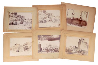 Lot 699 - Exhibition? Photographs of the 1894 Constantinople Earthquake