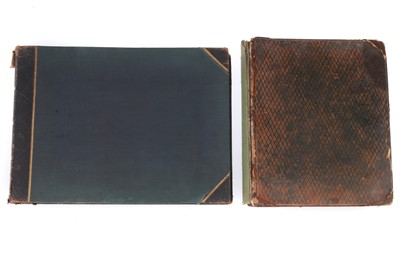 Lot 703 - 2 19th Century Photograph Albums