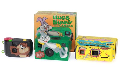 Lot 413 - A Group of Looney Tunes Themed Cameras