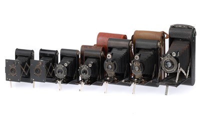 Lot 381 - A Selection of Folding Cameras