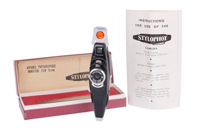 Lot 417 - A Secam Stylophot 16mm Subminiature Camera