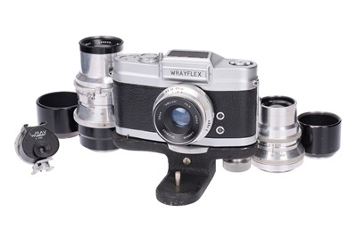 Lot 269 - A Wray Wrayflex Ia Camera Outfit