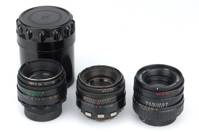 Lot 432 - A Group of Soviet Helios 44 Lenses