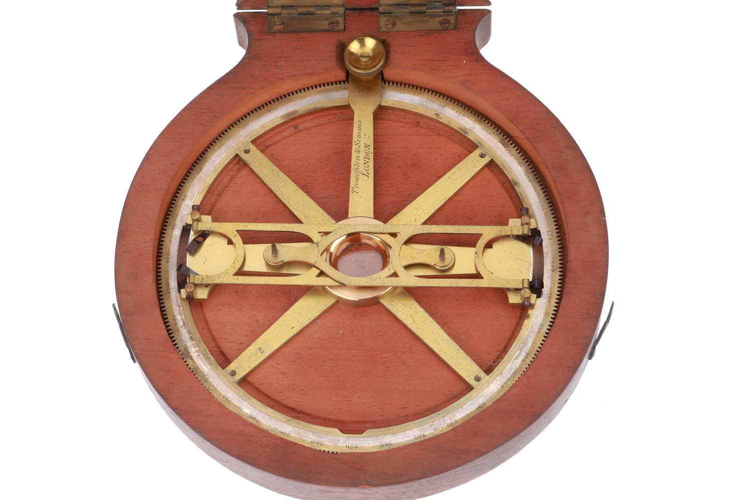 Lot 243 - Swing Arm Protractor, Troughton & Simms