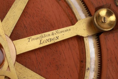 Lot 243 - Swing Arm Protractor, Troughton & Simms