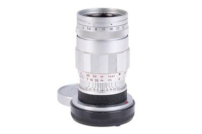Lot 102 - A Leitz Elmar '3 Element' f/4 90mm Lens