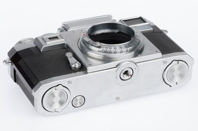 Lot 92 - A Contax IIIa 35mm Rangefinder Camera Body 