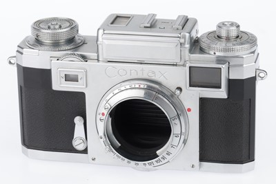 Lot 92 - A Contax IIIa 35mm Rangefinder Camera Body 
