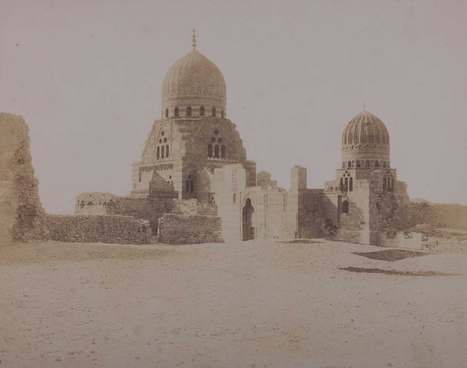 Lot 43 - Felix Tenyard (1817-1892) Egypt, Le Kaire, Tombeaux de Sultans Mamelouks