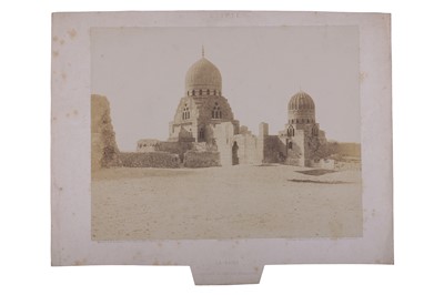 Lot 43 - Felix Tenyard (1817-1892) Egypt, Le Kaire, Tombeaux de Sultans Mamelouks