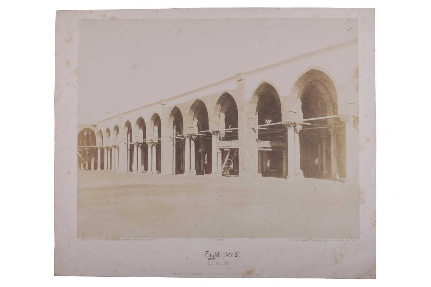 Lot 46 - Felix Tenyard (1817-1892) Egypt, Le Kaire