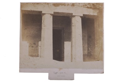 Lot 47 - Felix Tenyard (1817-1892) Egypt, Beni – Hacan