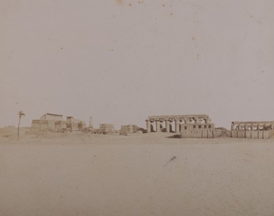 Lot 709 - Felix Tenyard (1817-1892) Egypt, Louksor (Thebes)