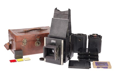 Lot 436 - A James. A. Sinclair N&S Reflex Camera