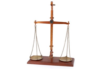 Lot 845 - Yorkshire West Riding, 1lb Custom Inspectors Scales
