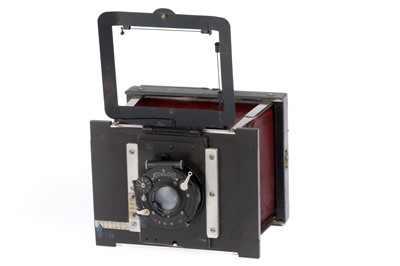 Lot 299 - A Bellieni Strut Folding 9x12cm Camera