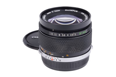 Lot 324 - An Olympus Zuiko Auto-W f/2 21mm Lens