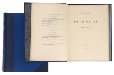 Lot 852 - Penard, Eugene, Presentation copy of Faune Rhizopodique du Bassin du Léman, and another