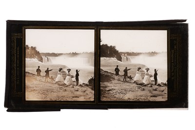 Lot 729 - Mcpherson, 10 Stereo Diapositive Views of Niagara