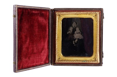 Lot 10 - Collection of 4 Sixth Plate Ambrotypes
