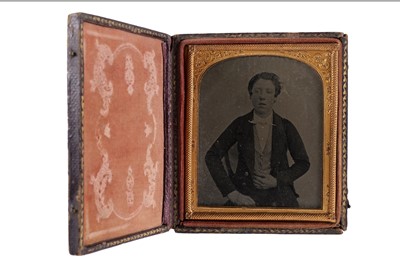Lot 10 - Collection of 4 Sixth Plate Ambrotypes