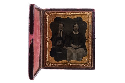 Lot 10 - Collection of 4 Sixth Plate Ambrotypes